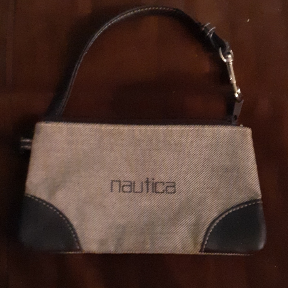 Nautica Makeup Bag Wristlet
